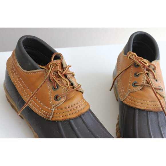 1980's Vintage L.L. Bean Short Duck Boots ~ Women's Size 6 ~ Lower Top ~ Ankle - Picture 8 of 9